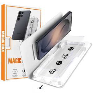 Magic Box: Strumento <span class=keywords><strong>di</strong></span> Installazione <span class=keywords><strong>Protezione</strong></span> Schermo con Sblocco Impronta Digitale per <span class=keywords><strong>Smartphone</strong></span>, <span class=keywords><strong>Vetro</strong></span> Temperato per Samsung Galaxy S26 S25 S24 Ultra - Product Image 2