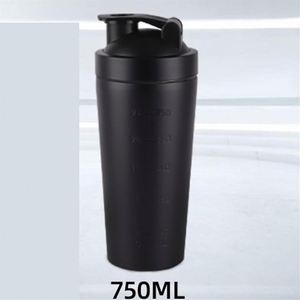 Custom logo 24oz Double Wall Metal Stainless Steel Flask Gym Fitness Workout Mixer Protein <b>Shaker</b> <b>Bottle</b> - Product Image 4