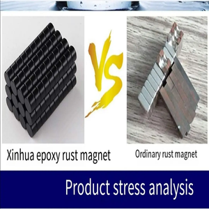 Imanes <span class=keywords><strong>de</strong></span> Neodimio Recubiertos <span class=keywords><strong>de</strong></span> Epoxi Negro Superresistentes Personalizados, Bloque Redondo/Disco/Anillo/Imán con Orificio, Materiales Magnéticos N35-N52 - Product Image 5