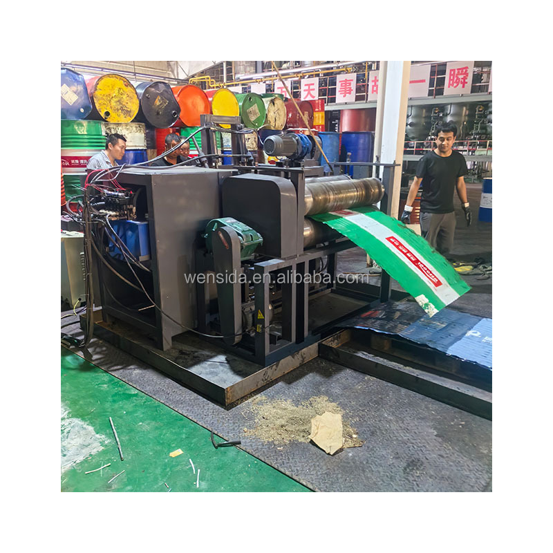 Oil Drum Cutting Machine Iron Sheet Flattening Machine Automatic Oil Drum Cutting Machine