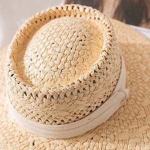 Haute qualité nouvelle Collection Personalizados été femme Vintage Designer écran solaire Sombrero De Sol Ninas jeunesse chapeaux de paille - Product Image 3