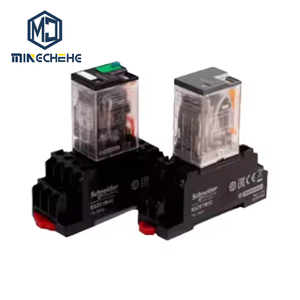 Módulo de Relé Intermedio Industrial Enchufable Miniatura RXM2LB2BD RXM2LB2P7 RXM2LB1BD RXM2LB1P7 24VDC 230VAC 2CO 12A - Product Image 1