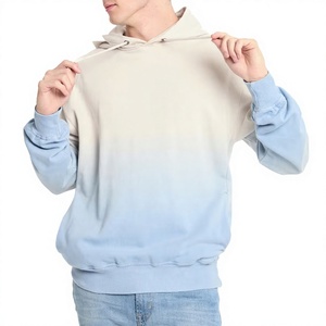 Custom Heavyweight Men Hoodie Loose Fit Oversized Hooded Sweatshirt Premium Cotton Blend Streetwear Pullover Hoodies For Mens - Product Image 5