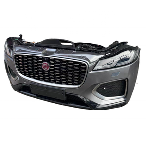 Para <span class=keywords><strong>Jaguar</strong></span>, conjunto de parachoques delantero, Kit de carrocería, faros, rejilla, marco de radiador, guardabarros, capó, radar, matrícula - Product Image 6