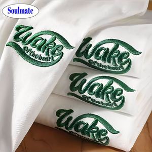 Heavyweight 100% Cotton Men's Black Oversized <b>T</b>-<b>shirt</b> Custom Logo Embroidery Breathable Quick Dry Wholesale - Product Image 1