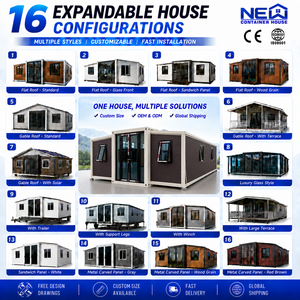 ขายตรงบ้านสำเร็จรูปเคลื่อนย้ายได้ขนาด 40 ฟุต 20 ฟุต 30 ฟุต บ้านคอนเทนเนอร์หรูหราแบบขยายได้ 2 3 4 5 ห้องนอน บ้านสำเร็จรูปแบบพกพา - Product Image 3