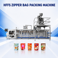 Machine de remplissage et de scellage automatique horizontale haute précision pour sachets à fermeture éclair, idéale pour les liquides, les sachets en plastique, les aliments et les boissons