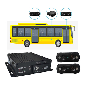 Caredrive pfj100 4 gam GPS tự động ghi lại độ chính xác 98% kép cửa ra vào xe buýt người dòng chảy truy cập Thống Kê mdvr Hệ thống camera - Product Image 2
