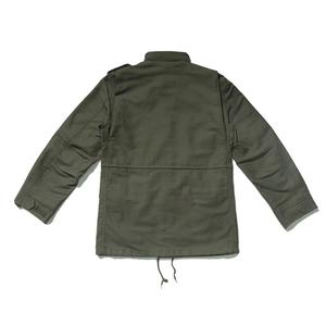 <span class=keywords><strong>Veste</strong></span> de terrain M-65 en <span class=keywords><strong>toile</strong></span> <span class=keywords><strong>kaki</strong></span> allemande 100% coton à col montant pour <span class=keywords><strong>homme</strong></span> - Product Image 4
