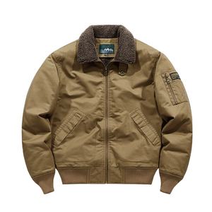 Chaqueta Bomber Clásica Moderna para Hombre, Estilo Camuflaje, Corte Holgado, Formal, Resistente al Viento, de Poliéster/Algodón, para Primavera - Product Image 3