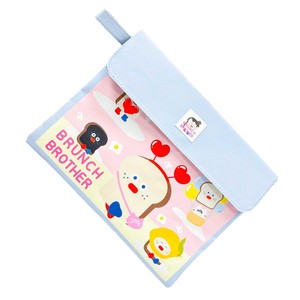 המכירה הטובה ביותר בעיצוב קריקטורה תיק מסמכים עם ידיות קל לשאת בתיקיית אחסון קבצים מרובי לשכבה בית הספר - Product Image 6