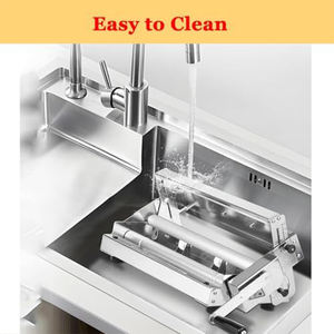 <span class=keywords><strong>Machine</strong></span> <span class=keywords><strong>à</strong></span> laminer la pâte manuelle commerciale RY300, épaisseur réglable, rouleau <span class=keywords><strong>à</strong></span> pâtisserie pour pain, pizza, pâtes, utilisation <span class=keywords><strong>à</strong></span> domicile ou en boulangerie - Product Image 5