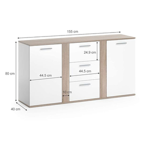 Moderne Luxe Witte Houten Tafelfabrikant Grote Houten Ladekast Voor Woonkamer Of Slaapkamer - Product Image 6
