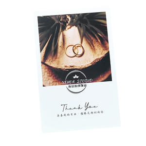 Collar de plata, colgante de <span class=keywords><strong>tarjeta</strong></span> posventa, tienda de flores, joyería con letras de agradecimiento, joyería inglesa, embalaje y mantenimiento Ca - Product Image 5