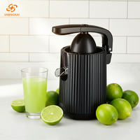 SHANGKAI Fruitpers BPA-vrij Gezond 600W Dubbele Kop Citruspers Mat Oppervlak Citruspers High-End
