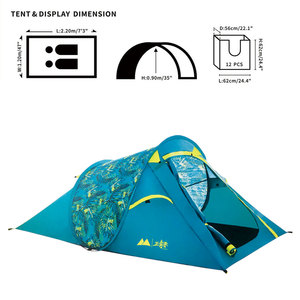 Vietnam Offre Spéciale monocouche automatique tente gonflable Camping fête tente extérieure à vendre - Product Image 2
