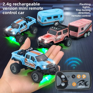 <span class=keywords><strong>Coche</strong></span> de Juguete Eléctrico de Metal Personalizable, Modelo de <span class=keywords><strong>Coche</strong></span> de Aleación 2.4G con Luces Ajustables, Velocidad Ajustable, Todoterreno - Product Image 4