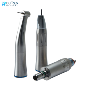 Kit de turbine dentaire électrique Buffalo à eau interne, haute vitesse, avec contre-angle 1:1, moteur droit, 40000 tr/min, certifié CE, Chine - Product Image 1
