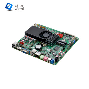 Carte mère industrielle Yentek Mini-ITX I5 3317U HM67 DDR4 monocanal avec 6 ports COM et double HDMI - Product Image 1