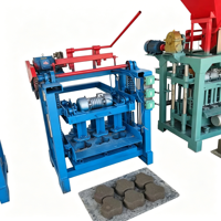 Machine à fabriquer des briques en argile rouge à vibration électrique pour la production de blocs creux