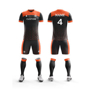 Completo da <span class=keywords><strong>Calcio</strong></span> Unisex Personalizzato per la Nuova Stagione 2025, Maglia a Maniche Corte Stampata, <span class=keywords><strong>Set</strong></span> Uniforme da <span class=keywords><strong>Calcio</strong></span> - Product Image 5