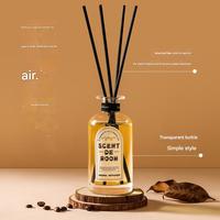 Bouteille diffuseur à roseaux en verre 100 ml sans BPA, sans alcool, longue durée, écologique, pour huiles parfumées, fraîcheur domestique, directement de l'usine