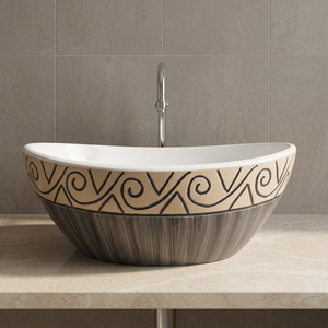 Évier en céramique bon marché de concepteur de lavabo de table d'usine de la Chine pour la salle de bains et les articles sanitaires de cuisine - Product Image 2