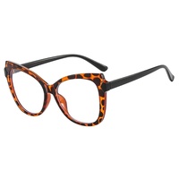 9645 Nouvelles Lunettes Anti-Lumière Bleue Oeil de Chat pour Femmes, Monture Complète Tendance, Sans Correction, Personnalisables
