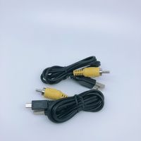 Cable de datos de audio para cámara digital DV de 8PIN a Usb One-to-two Micr