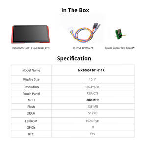 NX1060P101-011C-I NX1060P101-011R-I NEXTION HMI Inteligente de Alta Resolución con Pantalla LCD TFT Táctil Capacitiva/Resistiva sin D254 - Product Image 6