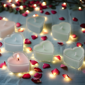 Romantic Tanabata Valentine's Day Tea Wax Proposal Picture Word <b>Small</b> <b>Candle</b> Photo Props -Shaped Paraffin Wax Beeswax Non - Product Image 2