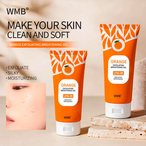 Crema Exfoliante Blanqueadora con Vitamina C y <span class=keywords><strong>Aloe</strong></span> Vera de WMB, Fórmula Segura para Limpieza Facial e Hidratación de la Piel, OEM - Product Image 3