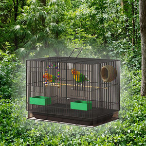 Vente en gros de <span class=keywords><strong>cage</strong></span> de présentation de luxe pour animaux de compagnie villa en fer massif pour affichage extérieur perroquet canari emballage de boîte de <span class=keywords><strong>cage</strong></span> de villa <span class=keywords><strong>d</strong></span>'<span class=keywords><strong>occasion</strong></span> de luxe - Product Image 1