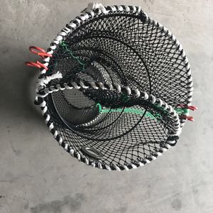 Pièges à écrevisses pliables de 30cm x 60cm, Cage de pêche, piège à ressort - Product Image 3