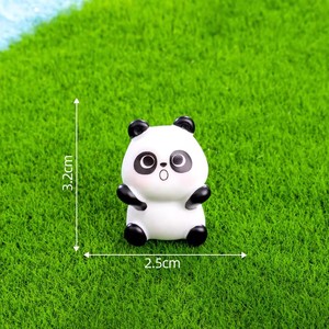 Figuras Miniatura de Panda de Resina, 100 Piezas, Resina para Bonsái, Micropaisaje, Decoración de Jardín de Hadas, Pequeña Decoración de Animales de Dibujos Animados - Product Image 5