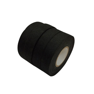 Black Velvet Tape 13mm 0.3mm Thickness Single-Sided Rubber Adhesive For Wire Wrapping High Temperature Insulation - Product Image 4