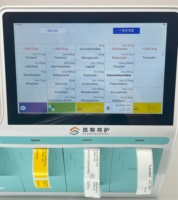 Printer Label Termal Portabel Multifungsi 5 Saluran untuk Label Tanggal Kedaluwarsa Jarum Suntik Obat, Penggunaan Rumah Sakit