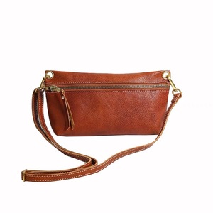 Handmade Genuine Leather Crossbody <b>Bag</b> Brown Vintage Style Zipper Closure Single Strap Women's Shoulder <b>Bag</b> Summer 2024 - Product Image 5