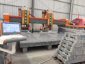 Machine de gravure et de sculpture CNC à double tête intelligente et automatique de haute précision DaFon pour pierre dure, granit, marbre - Product Image 3