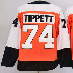 Maillots de hockey cousus pour hommes 11 Travis Konecny 39 Matvei Michkov 14 Sean Couturier 74 Owen Tippett 46 Trevor Zegras - Product Image 4