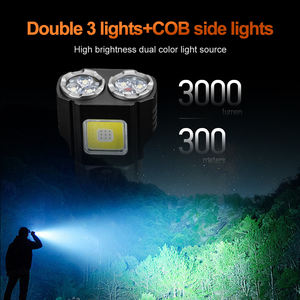 WOSEN USB Rechargeable Waterproof IP65 LED Flashlight 3000 Lumens Magnetic Tail Handheld Torch - Product Image 3