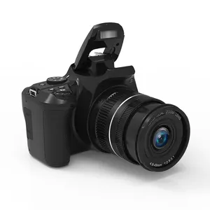 फोटोग्राफी के लिए थोक नया डीएसएलआर डिजिटल 3-इंच आईपीएस स्क्रीन 10X ऑप्टिकल ज़ूम वाईफ़ाई प्रोफेशनल 4k कैमरा