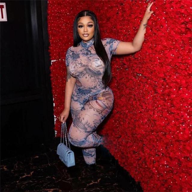Womens Clothing Spring 2022 Matching Women Sets Sexy Outfit Trendy Hollow Out Two Piece Set Black Woman 2 Piece Pants Sets