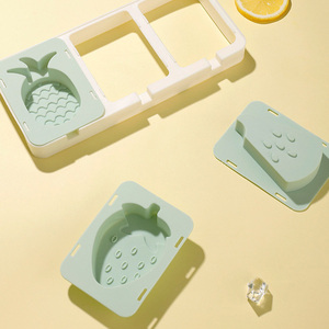 Meilleures ventes en ligne moule à crème glacée maison Popsicle Diy boîte de cubes de glace glacée Sorbet boîte de glace maison Popsicle - Product Image 5