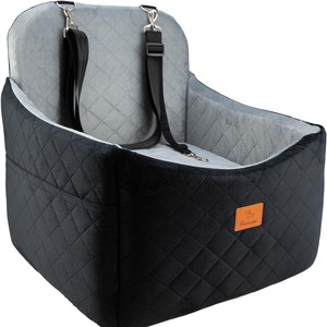 Lusso grande Pet Booster seggiolino <span class=keywords><strong>auto</strong></span> con cuscino rialzato e cintura di sicurezza cane guinzaglio lavabile cane da viaggio letto - Product Image 5