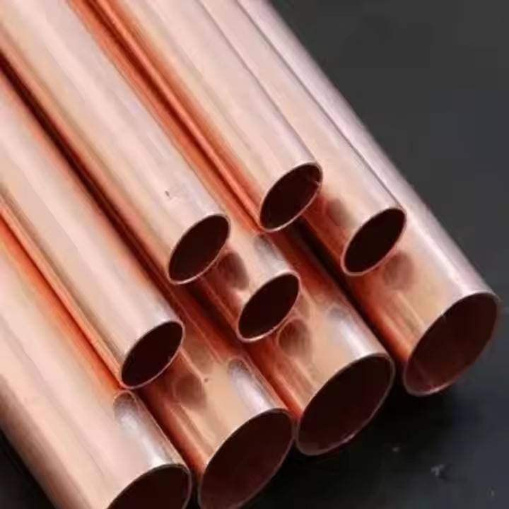 C11000 C12200 ASTM B8 бесшовная медная труба 6 мм 10 мм 15 мм 99.99% медные трубы для резки кондиционирования воздуха