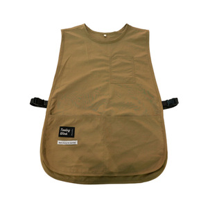 Vest Style Apron Solid Color Polyester Waterproof Cooking Apron For Kitchen Home Restaurant Use Men Women Adult - Product Image 5
