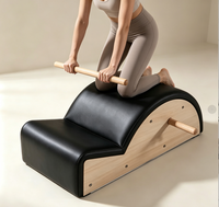 Correcteur de colonne vertébrale de précision pour intérieur, rembourrage haute densité (bois et cuir) pour Yoga Pilates, multifonction, haute élasticité