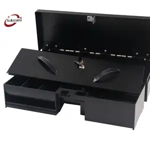 Tiroir <span class=keywords><strong>caisse</strong></span> <span class=keywords><strong>enregistreuse</strong></span> en métal haute qualité, USB blanc, petite série coulissante, verrouillage avant, tiroir d'argent, 3b/6c - Product Image 1