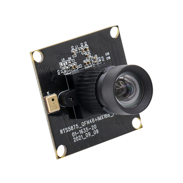 Hampo 003-1635-A 8 Megapixel High Resolution IMX166 HDR Low Light USB2.0 Plug Play Camera Module Fixed Focus Distortionless Lens